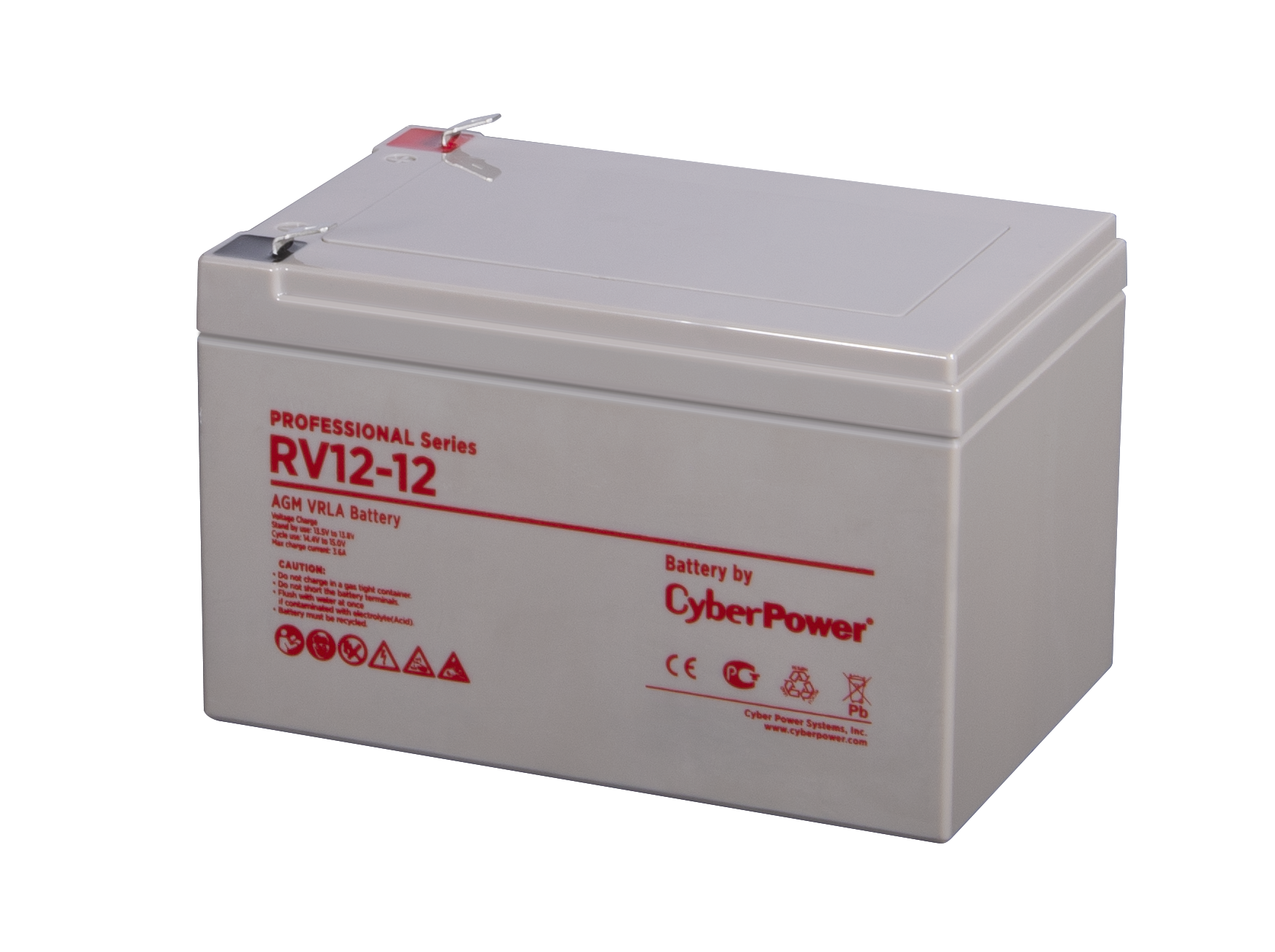 Аккумуляторная батарея для ИБП CyberPower RV 12-12, 12V, 12Ah