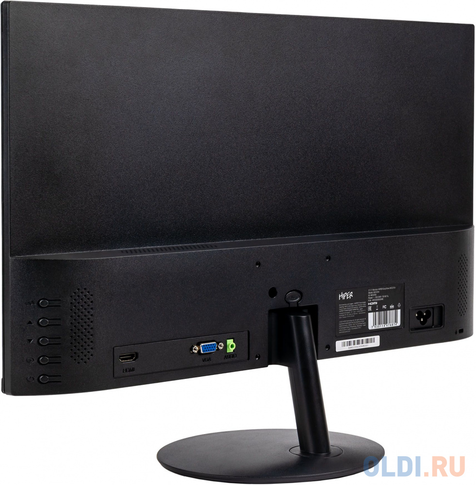 Монитор Hiper 21.5" EasyView M2235A черный VA LED 7ms 16:9 HDMI глянцевая 200cd 178гр/178гр 1920x1080 60Hz FreeSync VGA FHD 2.5кг в Москвe