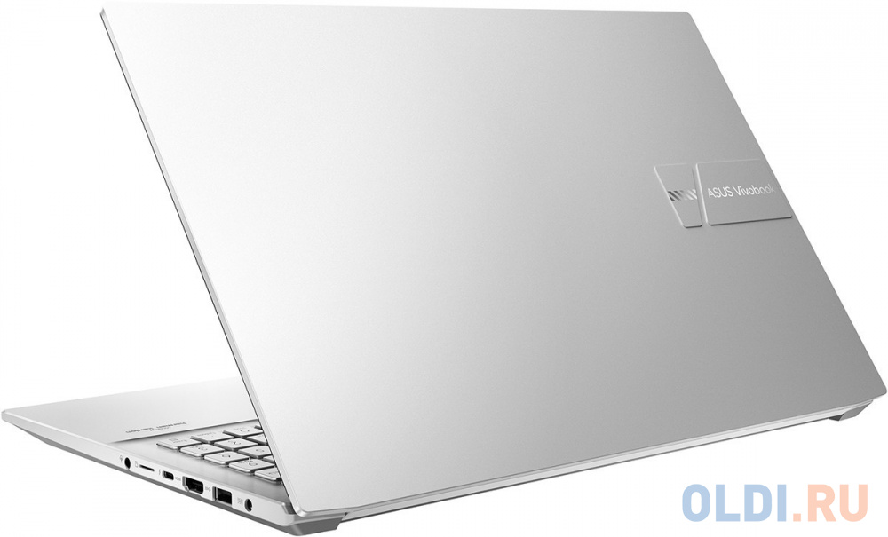 Ноутбук Asus VivoBook 15 OLED M6500XU-MA106 Ryzen 9 7940HS 16Gb SSD1Tb NVIDIA GeForce RTX4050 6Gb 15.6" OLED 2.8K (2880x1620) noOS silver WiFi BT