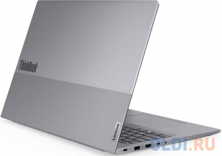 Ноутбук Lenovo Thinkbook 16 G7 IML Core Ultra 5 125U 8Gb SSD512Gb Intel Graphics 16" IPS WUXGA (1920x1200) noOS grey WiFi BT Cam Bag (21MS0028GQ)