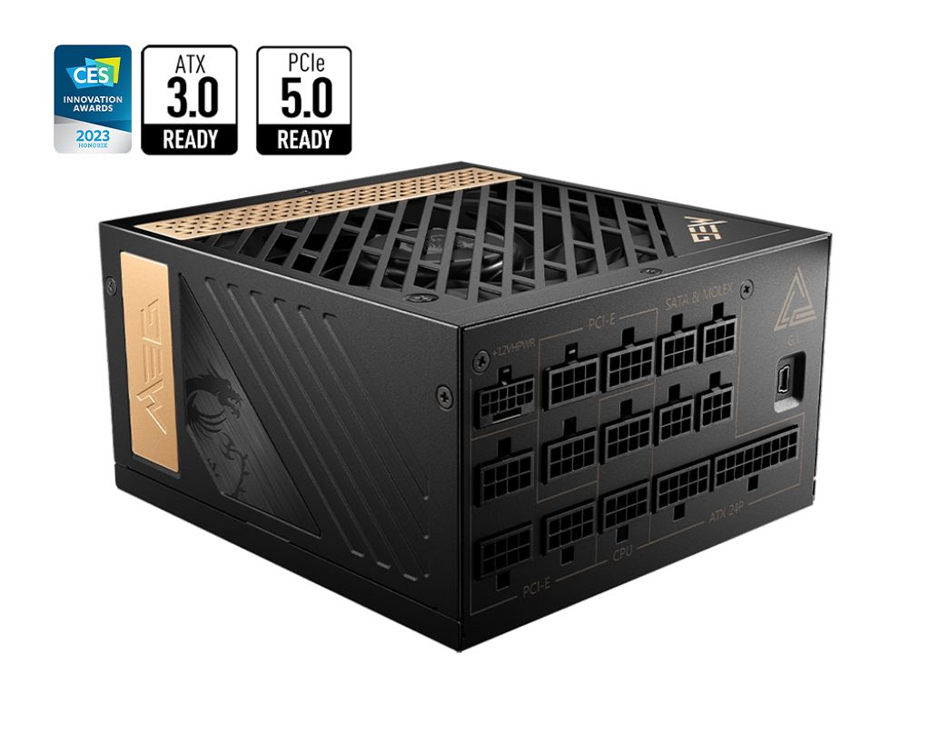 Блок питания MSI MEG Ai1300P PCIE5 1300W Platinum в Москвe