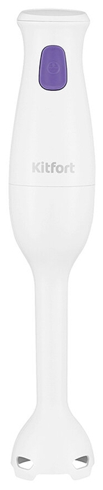 Блендер погружной Kitfort КТ-3039-1 бело-фиолетовый