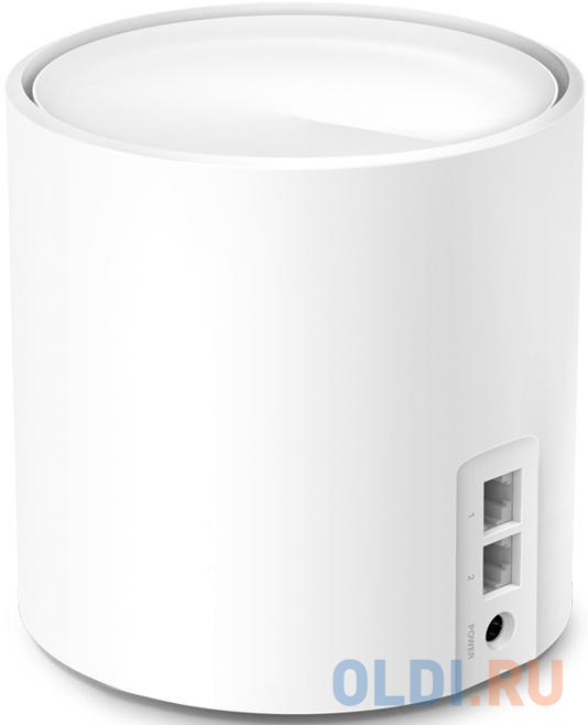 Wi-Fi система TP-LINK DECO X20 802.11ax 1200Mbps 2.4 ГГц 5 ГГц 1xLAN белый