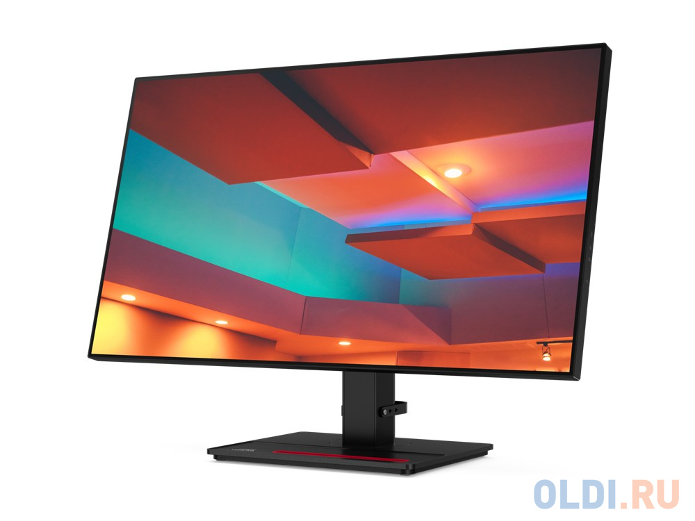 Монитор 27" Lenovo ThinkVision P27h-20 черный IPS 2560x1440 350 cd/m^2 6 ms HDMI DisplayPort USB Аудио USB Type-C 61E9GAT6EU в Москвe