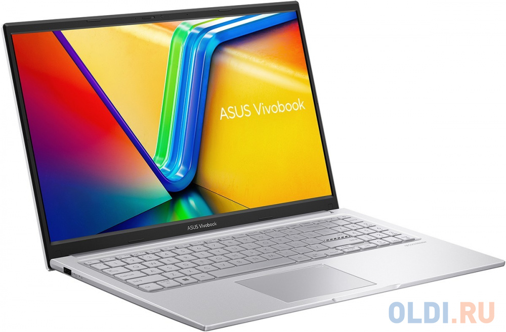 Ноутбук Asus Vivobook 15 X1504ZA-BQ451 Core i5 1235U 8Gb SSD512Gb Intel Iris Xe graphics 15.6" IPS FHD (1920x1080) noOS silver WiFi BT Cam (90NB1