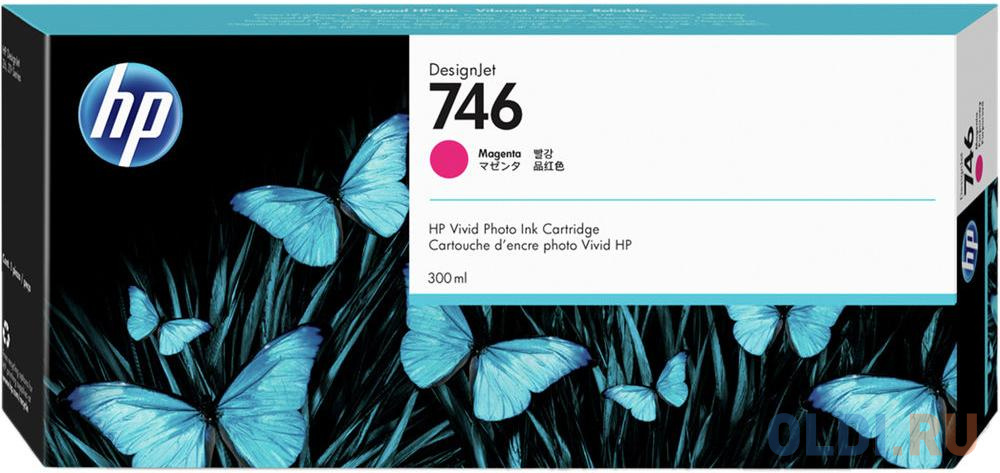 HP 746 300-ml Magenta Ink Cartridge в Москвe