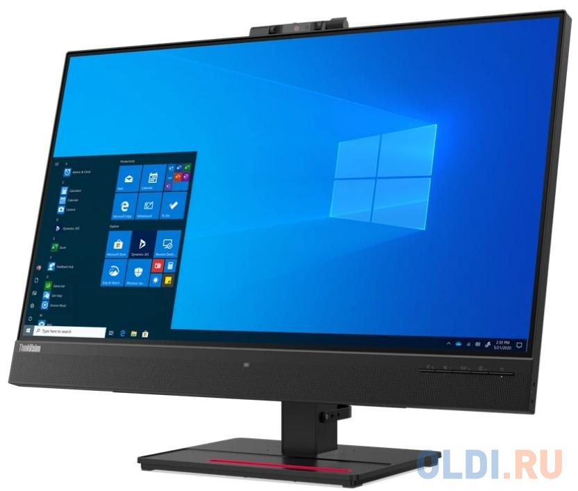 Монитор 27" Lenovo ThinkVision T27hv-20 черный IPS 2560x1440 350 cd/m^2 4 ms HDMI DisplayPort USB Type-C USB Аудио 62A9GAT1EU