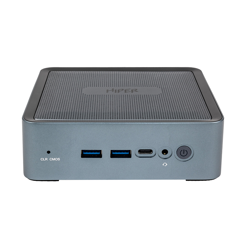 Мини ПК Hiper Expertbox ED20 ED20-I5124R16N5NSG (Intel Core i5-1240P 3.3GHz/16384Mb/512Gb SSD/Intel Iris Xe Graphics/Wi-Fi/No OS)