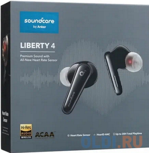 Bluetooth гарнитура Anker Soundcore Liberty 4 A3953 Black