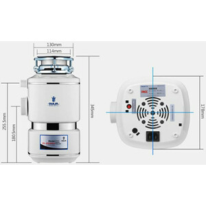 Измельчитель пищевых отходов Oulin OL-KDS553