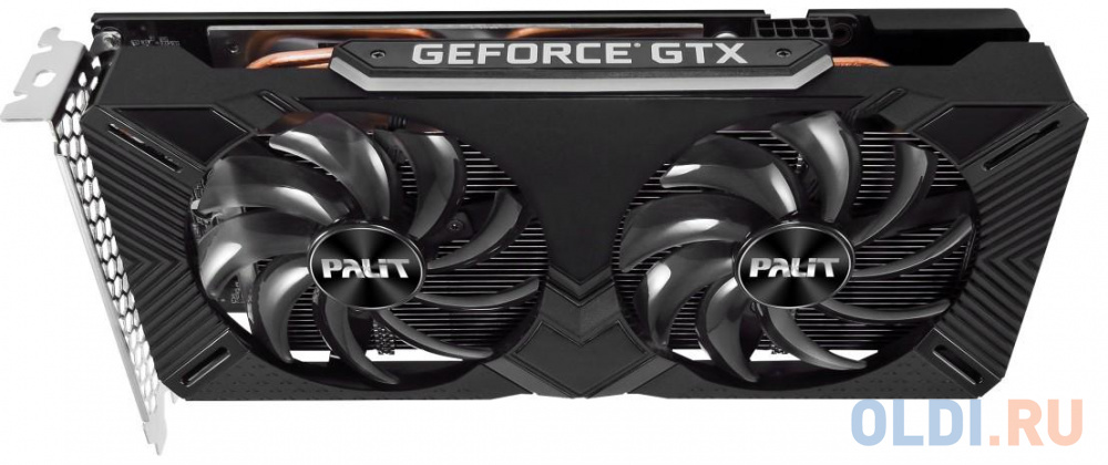 Видеокарта Palit GeForce GTX 1660 SUPER GP OC 6144Mb NE6166SS18J9-1160A-1
