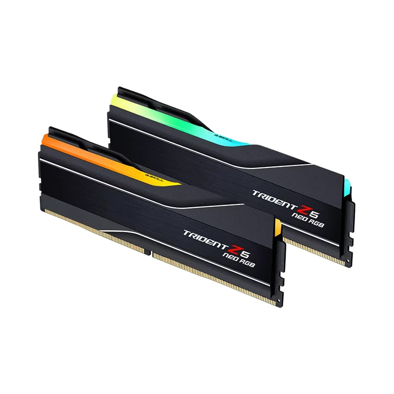 Модуль памяти G.Skill Trident Z5 Neo RGB DDR5 6000MHz PC-48000 CL30 - 64Gb Kit (2x32GB) F5-6000J3040G32GX2-TZ5NR в Москвe