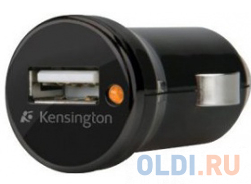 Автомобильное зарядное устройство Kensington K38054EU 1A USB черный