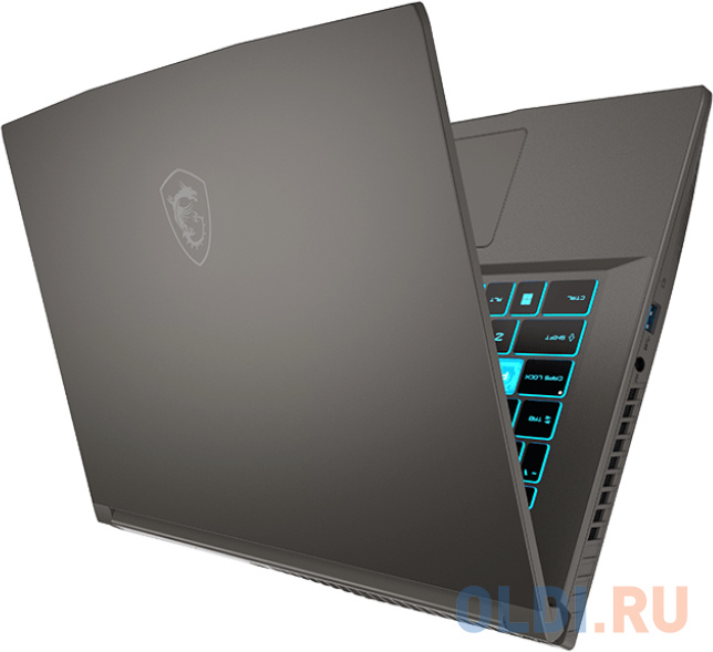 Ноутбук MSI Thin 15 B12UC-1628XRU Core i7 12650H 16Gb SSD512Gb NVIDIA GeForce RTX 3050 4Gb 15.6" IPS FHD (1920x1080) Free DOS grey WiFi BT Cam (9