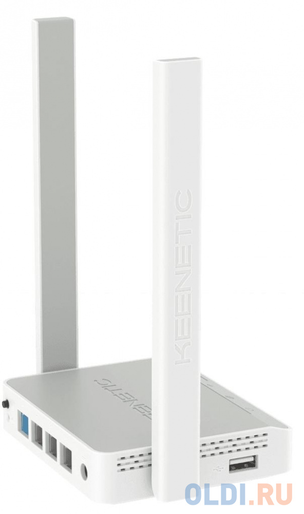 Wi-Fi роутер Keenetic 4G 802.11abgnac 300Mbps 2.4 ГГц 3xLAN USB LAN серый KN-1212