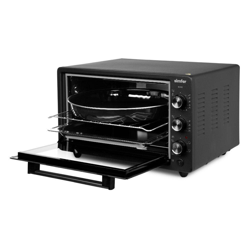 Мини-печь Simfer M4226 серия Albeni Plus, 6 режимов работы, 2 противня, конвекция, вертел