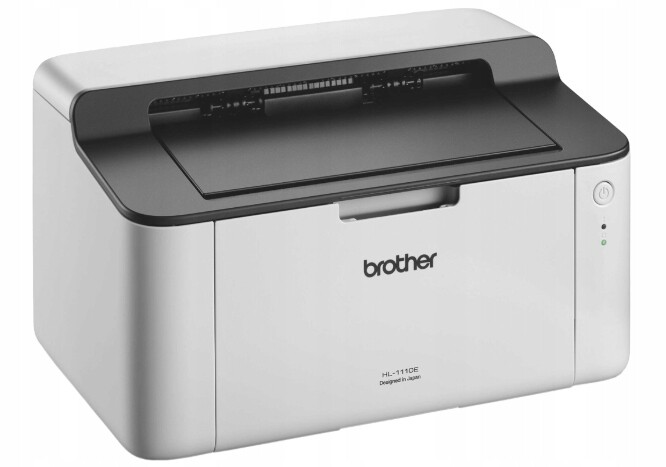 Принтер лазерный Brother HL-1110E, A4, ч/б, 20 стр/мин (A4 ч/б), 600x600 dpi, USB, белый/черный (HL-1110E)