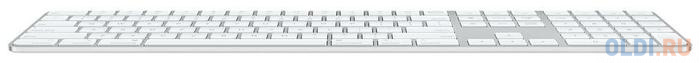 Клавиатура беспроводная Apple Magic Keyboard USB + Bluetooth белый