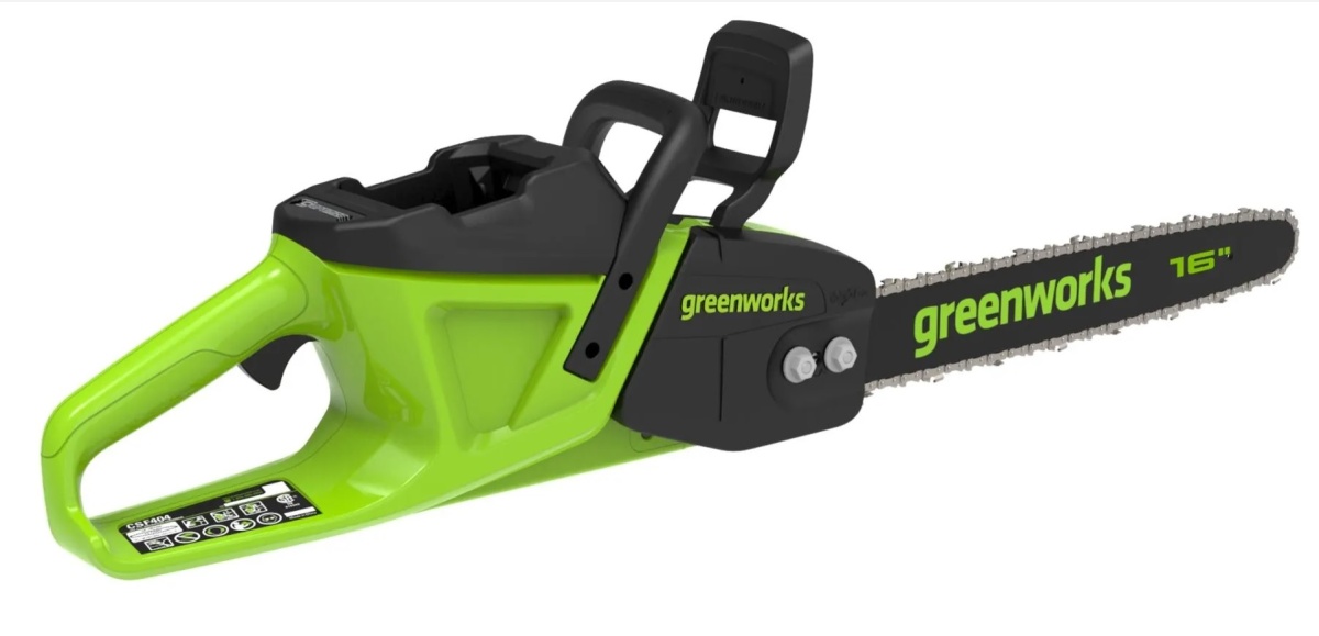 Аккумуляторная пила цепная GreenWorks GD40CS20X (без акб и З/у) 2008807