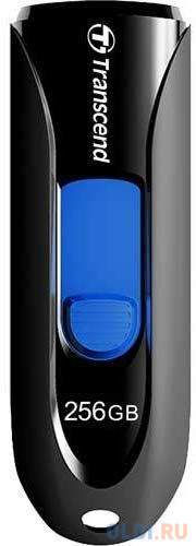 Флешка 256Gb Transcend Jetflash 790 USB 3.0 синий черный TS256GJF790K