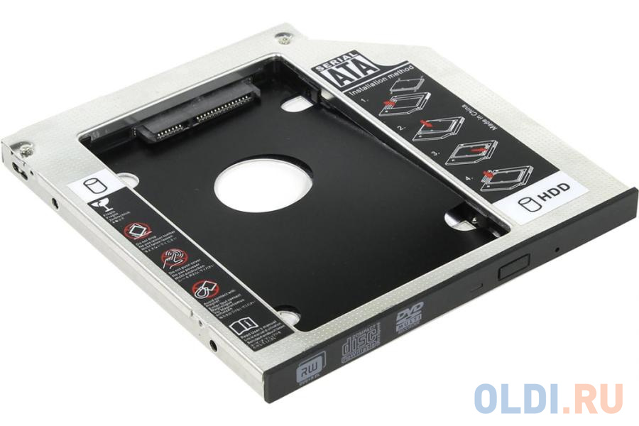 ORIENT UHD-2SC9, Шасси для 2.5” SATA HDD для установки в SATA отсек оптического привода ноутбука 9.5 мм