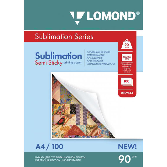 Бумага сублимационная Lomond (0809414)