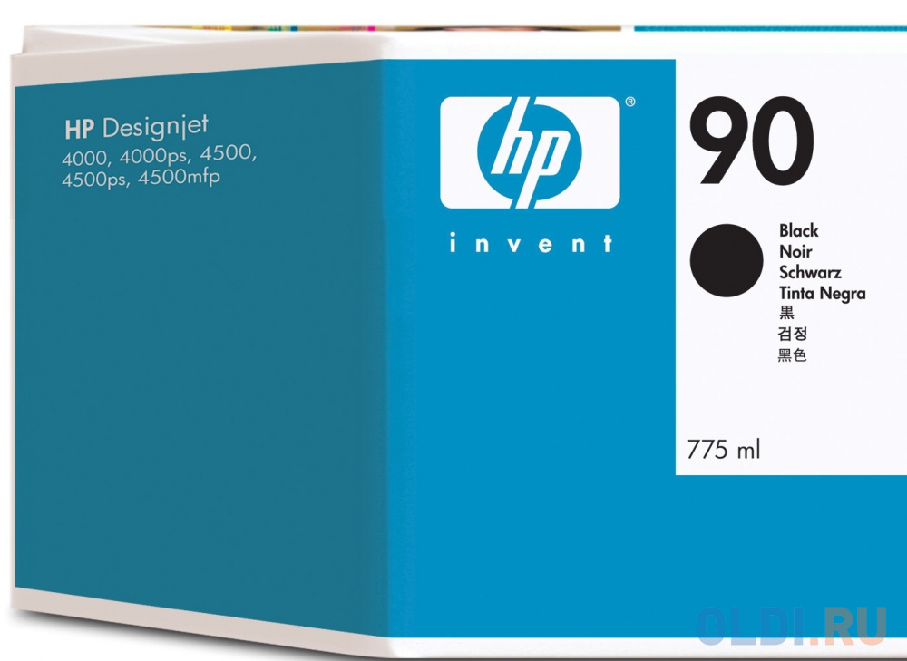 Картридж HP C5059A №90 для HP DesignJet 4000 4500 черный