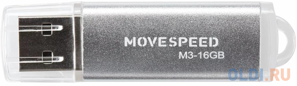 USB  16GB  Move Speed  M3 серебро