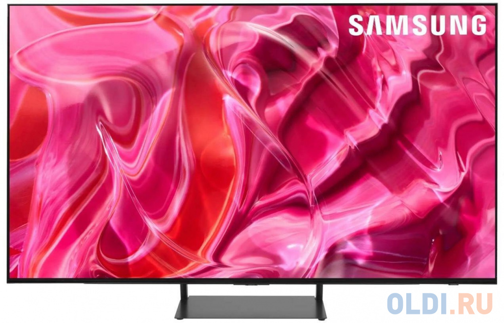 Телевизор OLED Samsung 77&quot; QE77S90CAUXRU Series 9 черный титан 4K Ultra HD 120Hz DVB-T2 DVB-C DVB-S2 USB WiFi Smart TV (RUS)