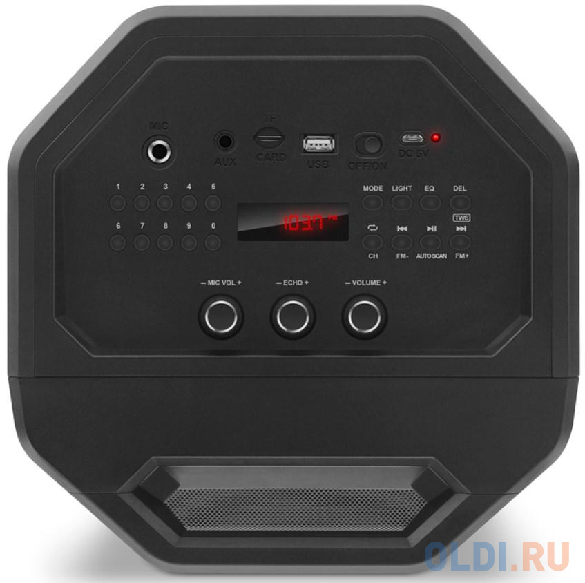 Колонка порт. Sven АС PS-680 черный 65W 1.0 BT