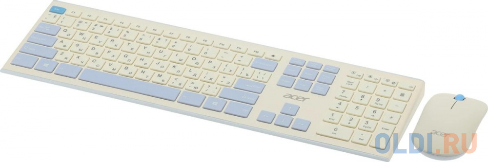 Клавиатура+мышь Acer OCC205 Wireless White/Blue в Москвe