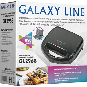 Вафельница GALAXY LINE GL 2968 в Москвe