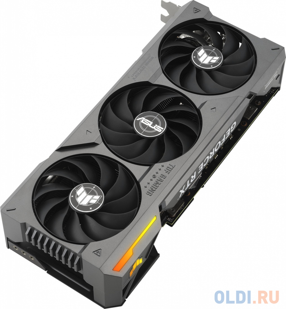 Видеокарта Asus PCI-E 4.0 TUF-RTX4070TIS-16G-GAMING NVIDIA GeForce RTX 4070TI Super 16Gb 192bit GDDR6X 2730/21000 HDMIx2 DPx3 HDCP Ret