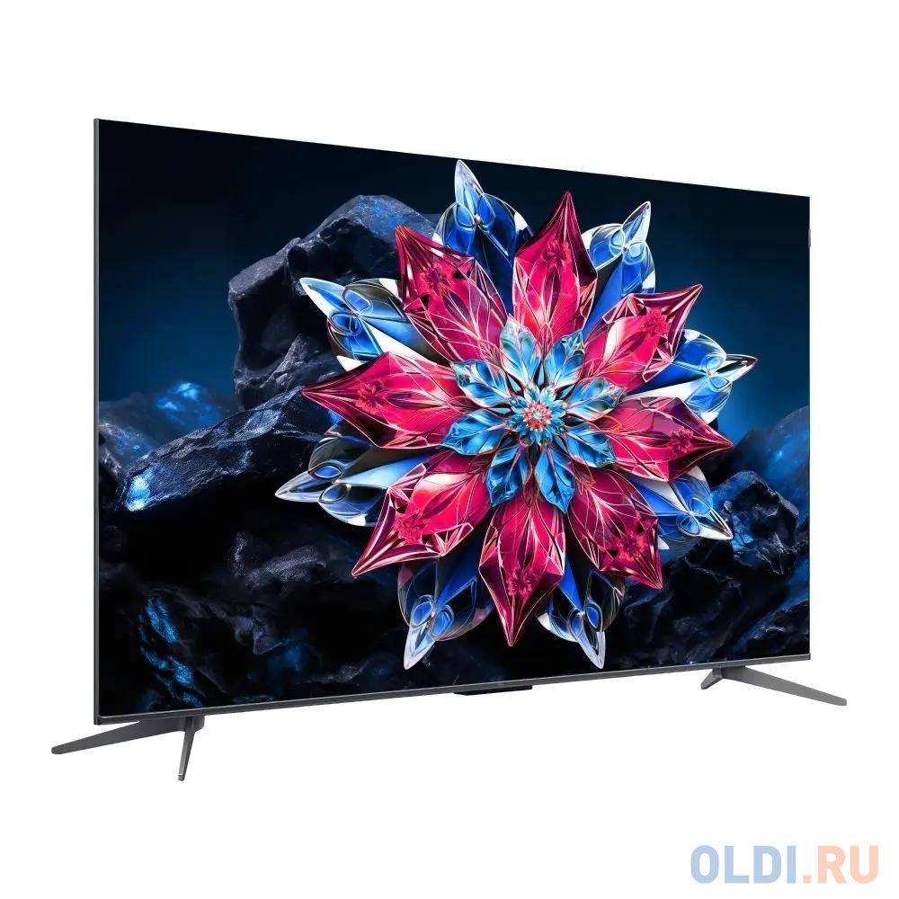 Телевизор QLED TCL 75" 75C655PRO черный 4K Ultra HD 60Hz DVB-T DVB-T2 DVB-C DVB-S DVB-S2 USB WiFi Smart TV (RUS) в Москвe