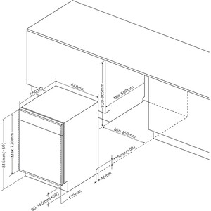 Встраиваемая посудомоечная машина Kuppersberg GIM 4592