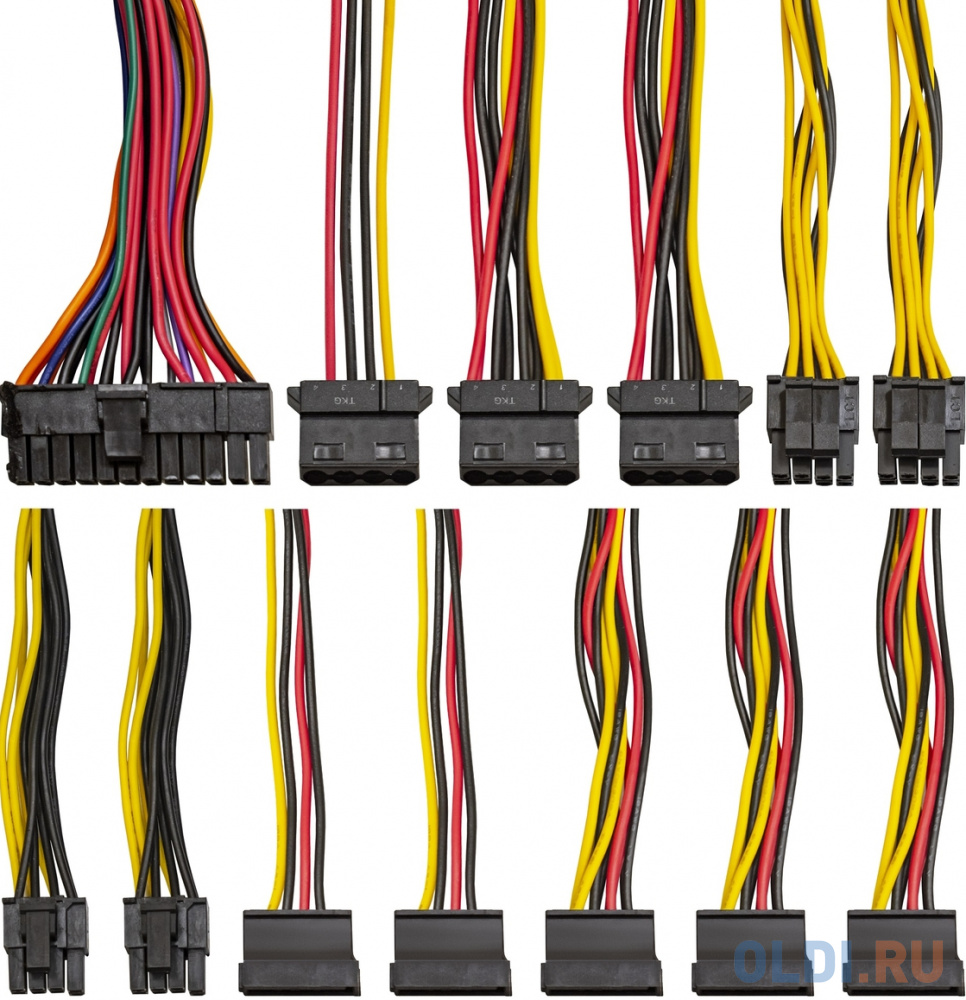 Блок питания 850W ExeGate XP850 (ATX, SC, 12cm fan, 24pin, 2x(4+4)pin, 2xPCI-E, 5xSATA, 3xIDE, black, кабель 220V с защитой от выдергивания)