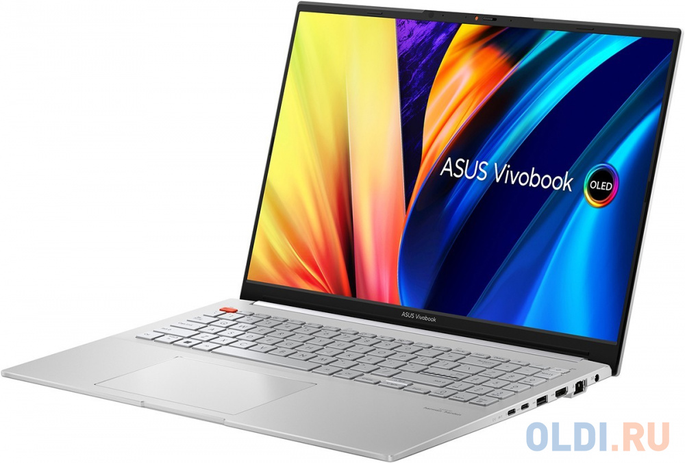 Ноутбук ASUS Vivobook Pro 16 K6602ZC-N1114 Intel Core i5-12500H/16Gb/SSD512Gb/16&quot;/WUXGA (1920x1200)/IPS/RTX 3050 4GB/NoOS/silver (90NB0Z52-M0