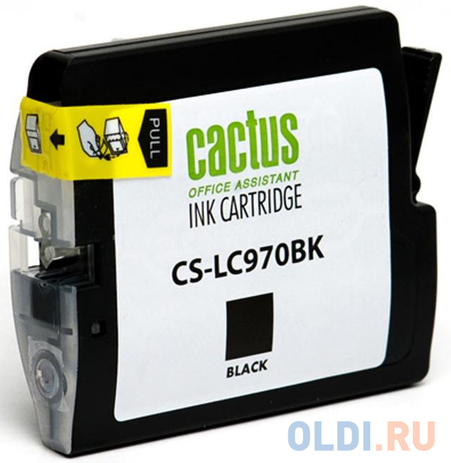 Картридж струйный Cactus CS-LC970BK черный для Brother DCP-135C/150C/MFC-235C/260C (22.6мл)