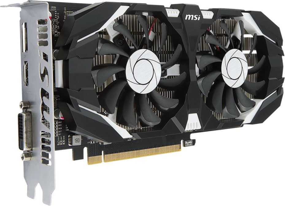 Видеокарта MSI GeForce GTX 1050 Ti 4GT OCV1 в Москвe