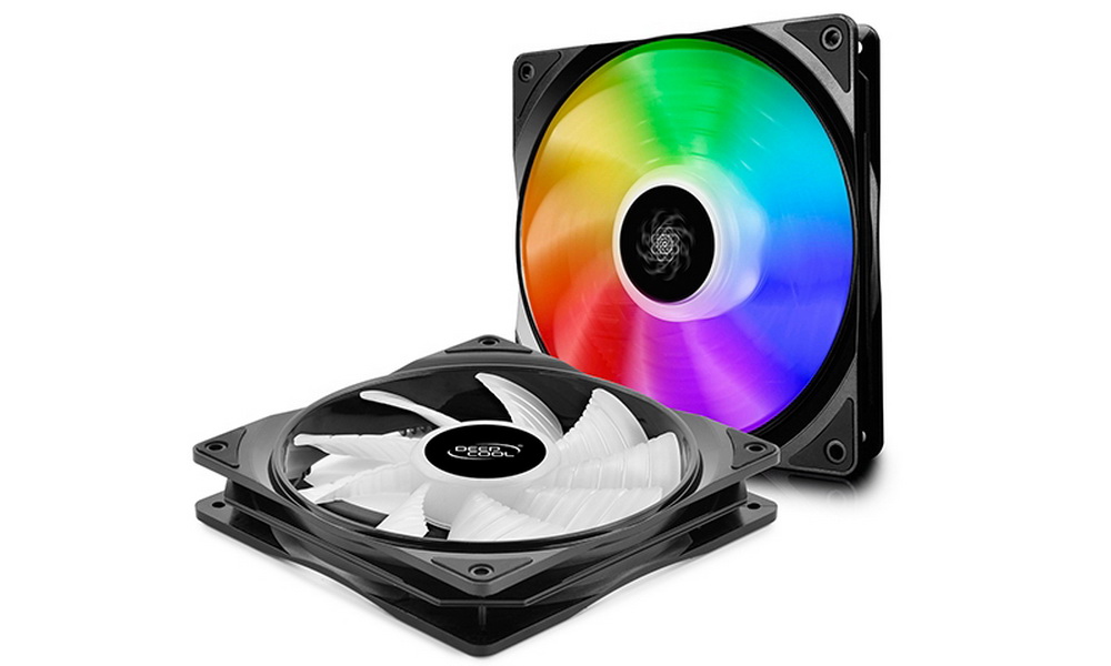 Комплект вентиляторов для корпуса Deepcool CF 140 2-in-1 (DP-FA-RGB-CF140-2)