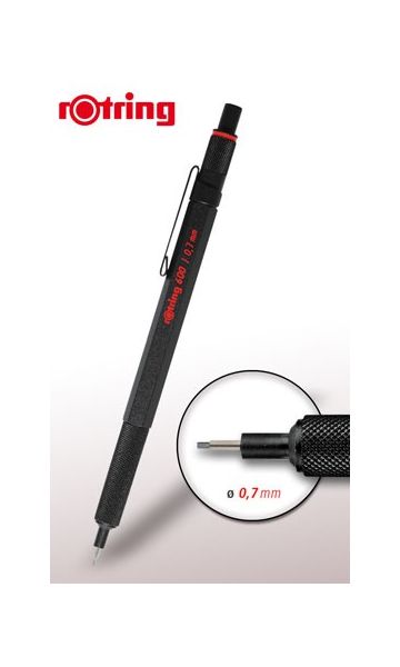 Карандаш механический Rotring 600 1904442 черный в Москвe