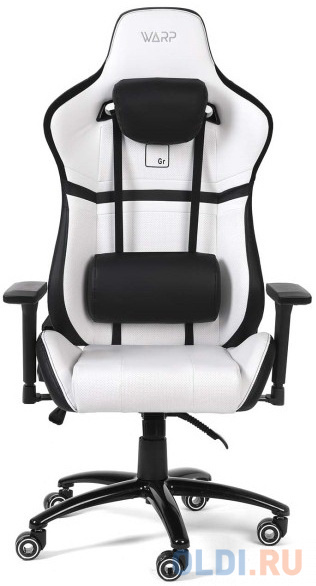 Кресло для геймеров Warp Gr белый чёрный