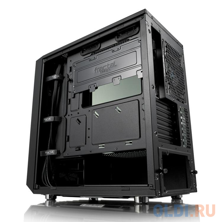 Корпус Fractal Design Meshify Mini C TG черный без БП mATX 5x120mm 4x140mm 2xUSB3.0 audio bott PSU