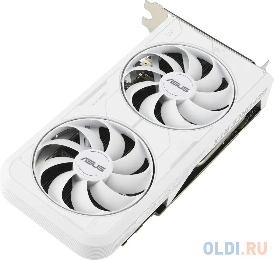 Видеокарта ASUS nVidia GeForce RTX 3060 Ti Dual White OC 8192Mb