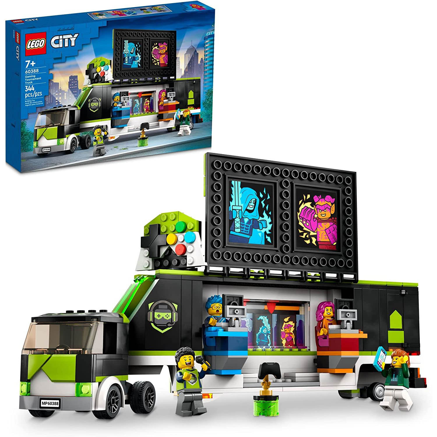 Конструктор LEGO City Great Vehicles Game Tournament Truck, деталей: 344 (60388)