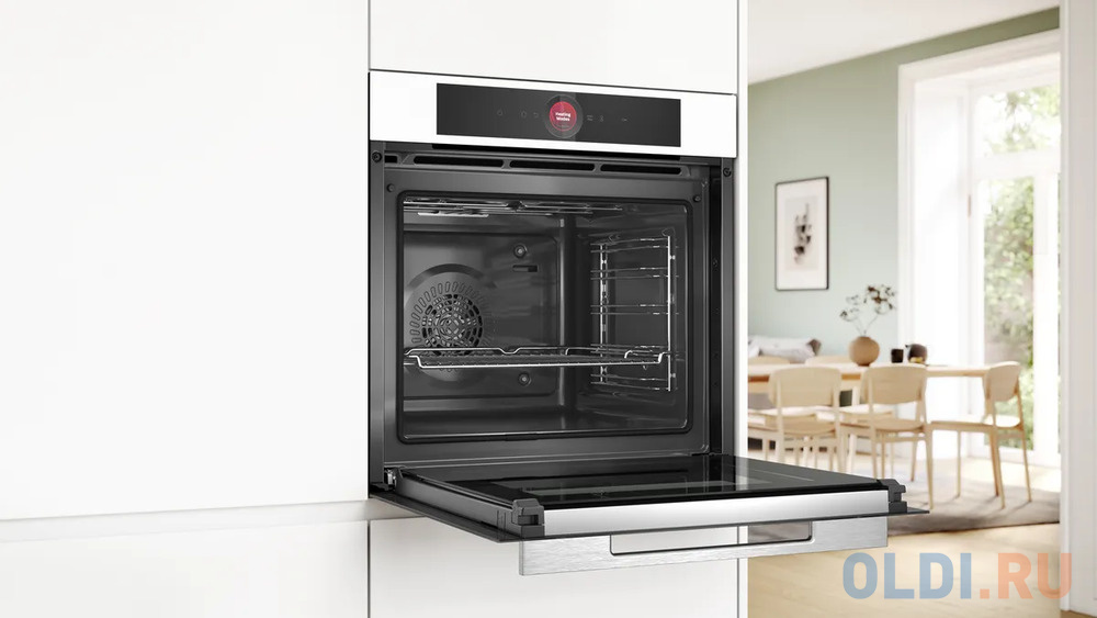 Духовой шкаф Электрический Bosch HBG7741W1 белый