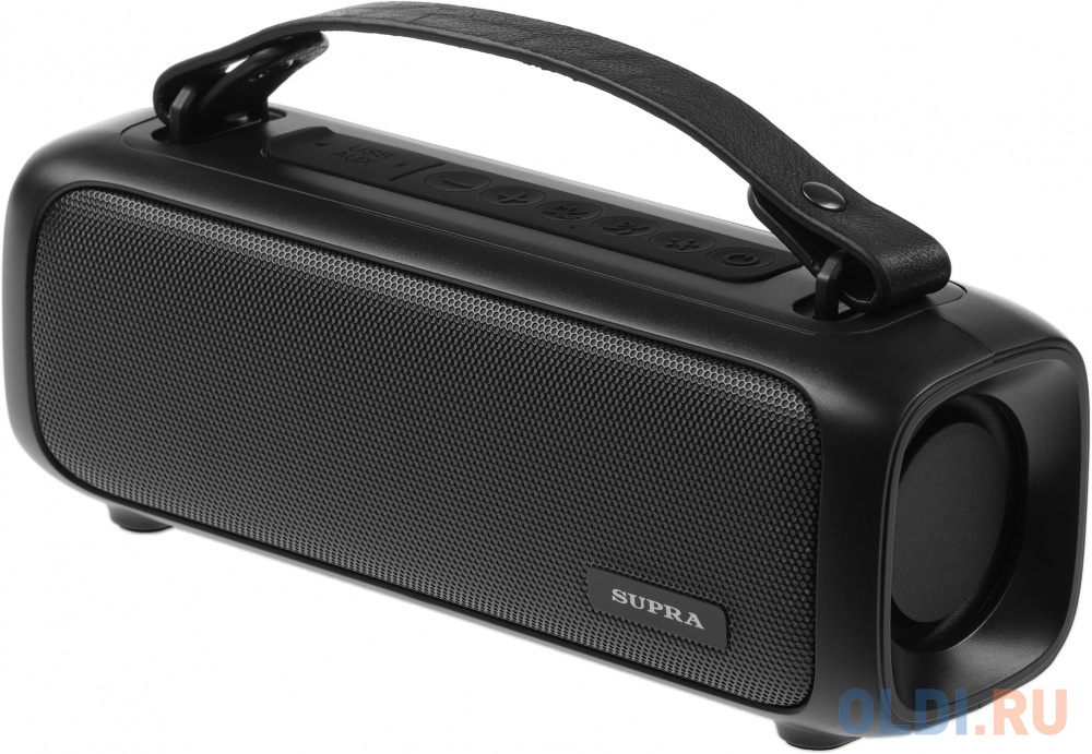 Аудиомагнитола Supra BTS-510 черный 20Вт MP3 FM(dig) USB BT microSD