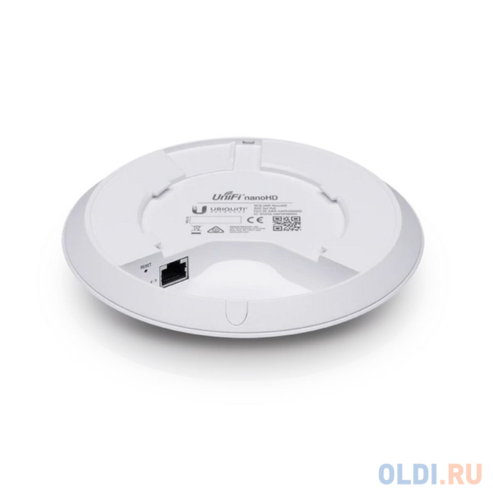 UniFi AP NanoHD [UAP-nanoHD-EU] Ubiquiti точка доступа  2.4+5 ГГц, ac Wave2, 4х4 MU-MIMO, 802.3af, 1х 1G Ethernet в Москвe