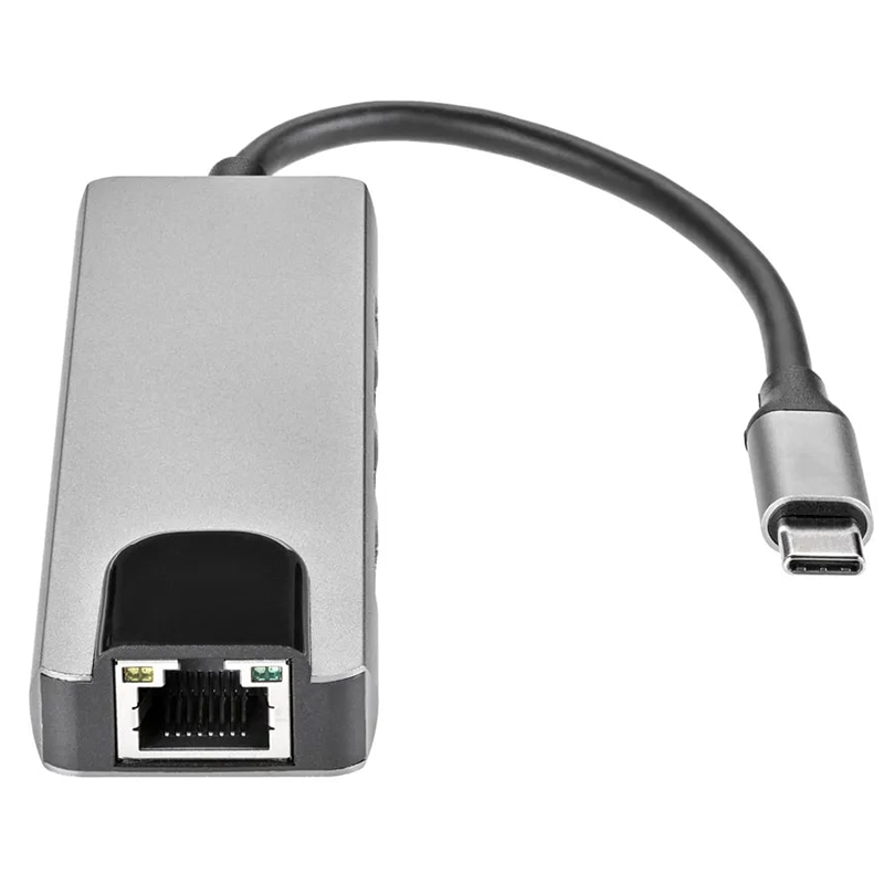 Хаб USB AOpen USB 3.1 Type-C - HDMI / RJ45 / 2XUSB 3.0 ACU435M