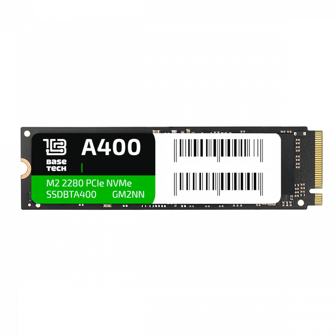 Твердотельный накопитель (SSD) BaseTech 1Tb A400, 2280, M.2, NVMe (SSDBTA4001TBM2NN) Bulk (OEM)